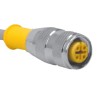 Turck Sensor Actuator Cable 3-Contact Female M12 Connector, 4 m Cable Length RK 4T-4/S618