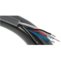 Turck Male 5 Way M12 to Female 5 Way Polyvinyl Chloride Sensor Actuator Cable 2 m RSC 572-2M