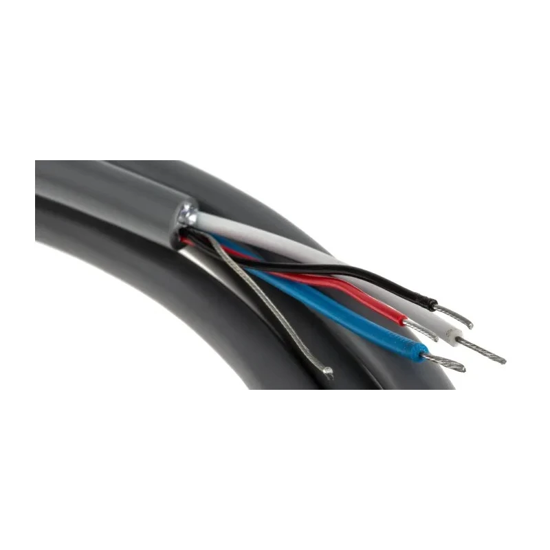Turck Male 5 Way M12 to Female 5 Way Polyvinyl Chloride Sensor Actuator Cable 2 m RSC 572-2M