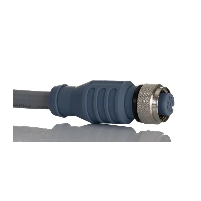 Turck Sensor Actuator Cable Male 5 Way Straight to Female 5 Way Straight, 250V, IP67, 1 m Length RSC RKC 572-1M