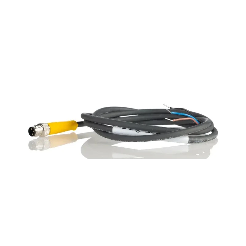 Turck Male 3 Way M8 to Unterminated Sensor Actuator Cable 1m 125V PVC Jacket IP67 PSG 3M-1/S90