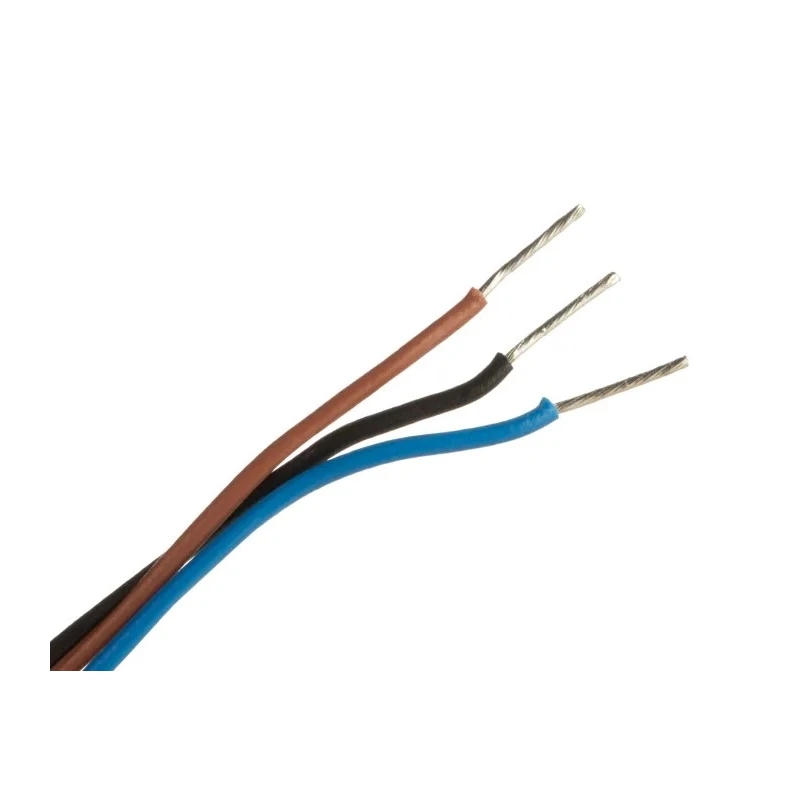 Turck Male 3 Way M8 to Unterminated Sensor Actuator Cable 1m 125V PVC Jacket IP67 PSG 3M-1/S90