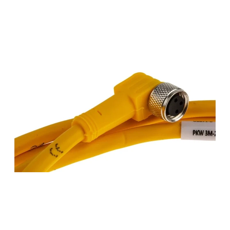 Turck Sensor Actuator Cable Female 3-Way M8 to Unterminated, 2 m Length PKW3M-2