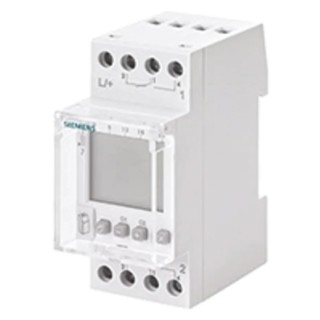 Siemens Digital DIN Rail Time Switch, 2-Channel, 24V AC/DC 7LF4522-2