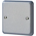 MK Electric Silver 1 Gang Blanking Plate K3330BRC