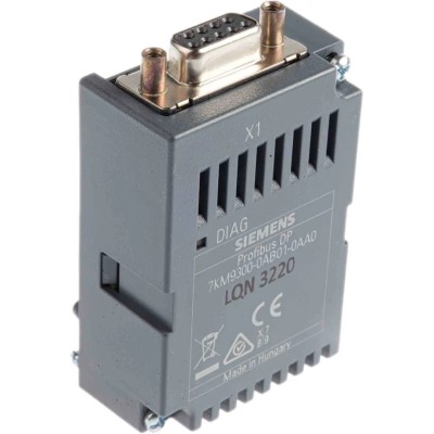 Siemens PLC Expansion Module , PROFIBUS DP Series, Compact 69x29.5x43 mm, IP20, Galvanic Isolation 500V AC 7KM9300-0AB01-0AA0