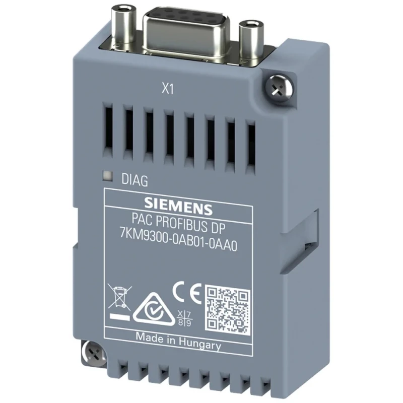 Siemens PLC Expansion Module , PROFIBUS DP Series, Compact 69x29.5x43 mm, IP20, Galvanic Isolation 500V AC 7KM9300-0AB01-0AA0