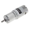 RS PRO Brushed Geared DC Geared Motor 12.8 W, 12V DC, 98 Ncm Torque, 71 RPM, 6 mm Shaft Diameter 834-7622