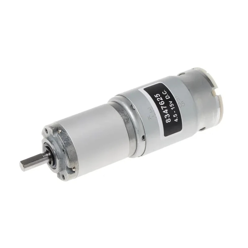 RS PRO Brushed Geared DC Geared Motor 12.8 W 12V DC 1.2 Nm Torque 14 RPM 6mm Shaft Diameter 942D Series 834-7625