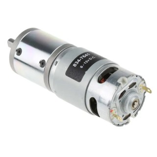 RS PRO Brushed Geared DC Geared Motor 12V dc, 41.3W, 1.8Nm Torque, 116rpm, 8mm Shaft Diameter 834-7641