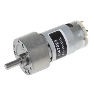 RS PRO Brushed Geared DC Geared Motor 7W 12V DC 10 Ncm Torque 992rpm 6mm Shaft Diameter 950D Series 834-7629