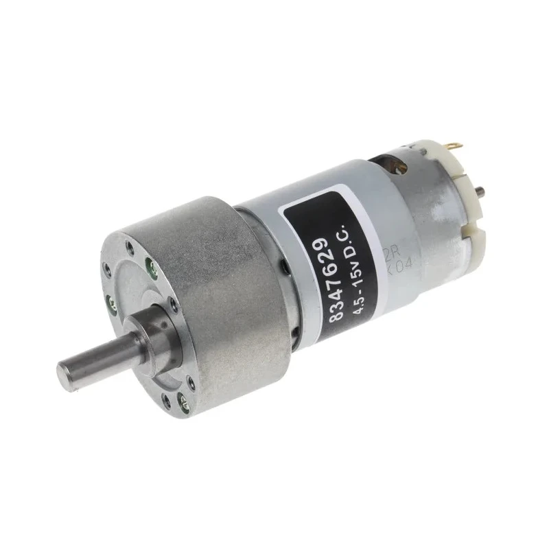 RS PRO Brushed Geared DC Geared Motor 7W 12V DC 10 Ncm Torque 992rpm 6mm Shaft Diameter 950D Series 834-7629