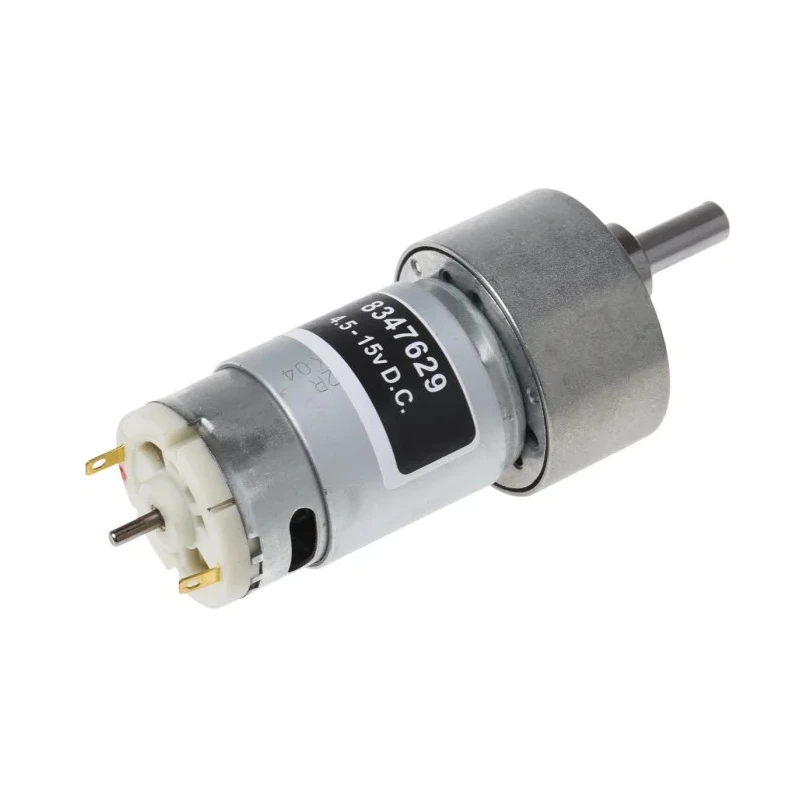 RS PRO Brushed Geared DC Geared Motor 7W 12V DC 10 Ncm Torque 992rpm 6mm Shaft Diameter 950D Series 834-7629