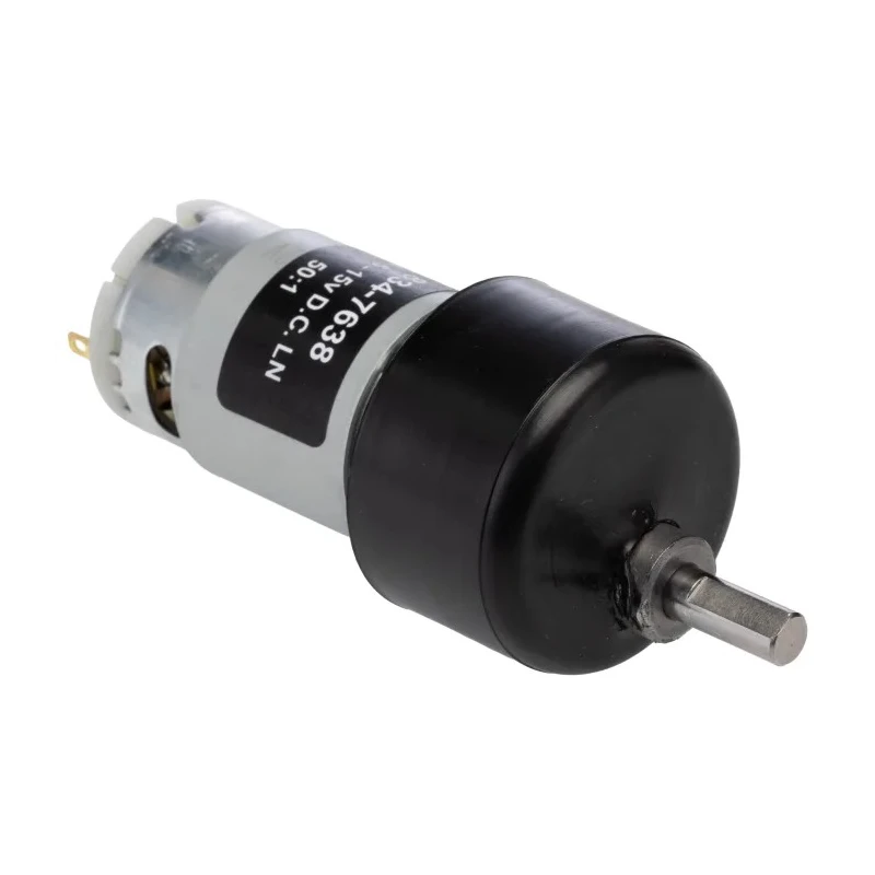 RS PRO Brushed Geared DC Geared Motor 7W 12V DC 29Ncm Torque 119rpm Speed 6mm Shaft Diameter 950D Series 834-7638