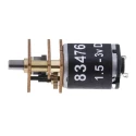 RS PRO Brushed Geared DC Geared Motor, 0.58 W, 3V DC, 4 mNm Torque, 1350 RPM, 3 mm Shaft Diameter 834-7635