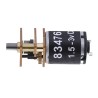 RS PRO Brushed Geared DC Geared Motor, 0.58 W, 3V DC, 4 mNm Torque, 1350 RPM, 3 mm Shaft Diameter 834-7635