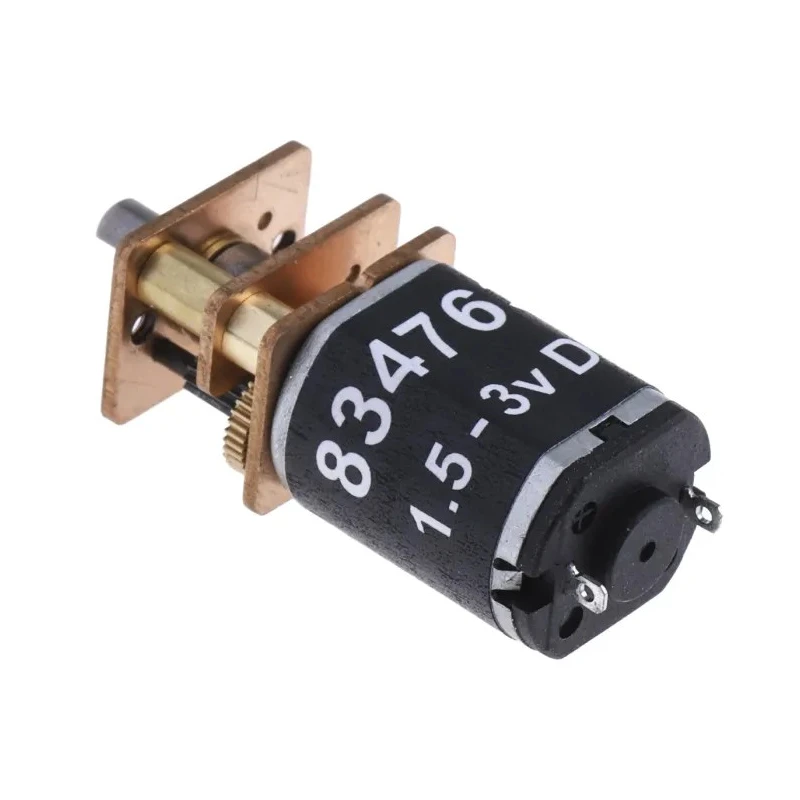 RS PRO Brushed Geared DC Geared Motor, 0.58 W, 3V DC, 4 mNm Torque, 1350 RPM, 3 mm Shaft Diameter 834-7635