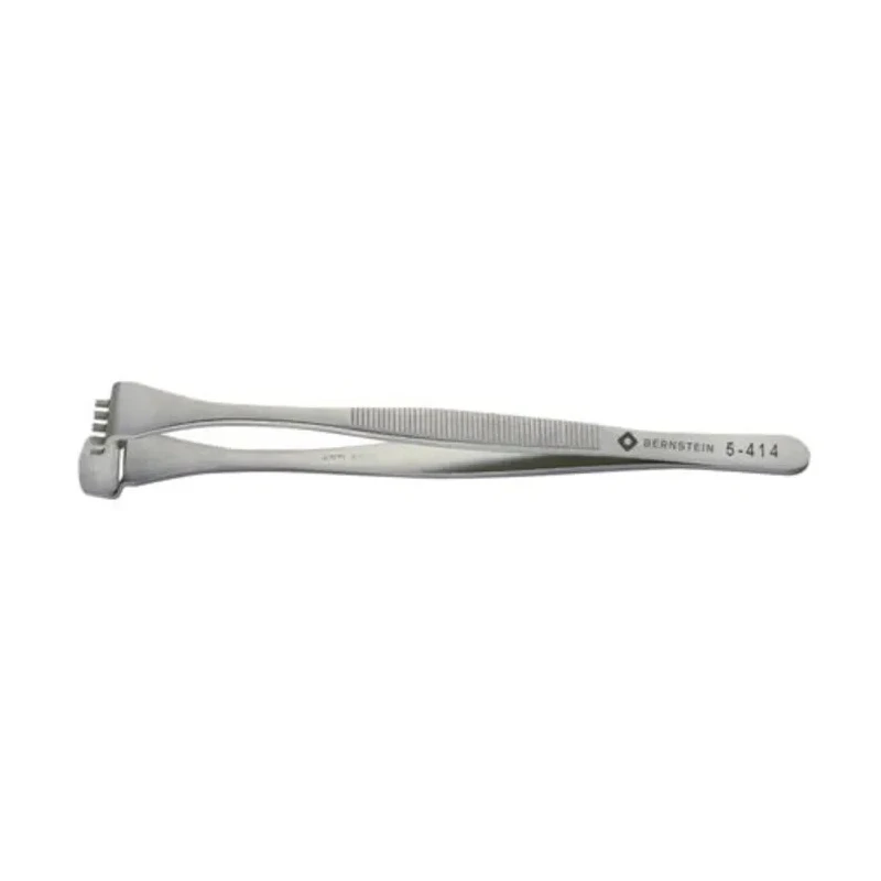 Bernstein 130mm Stainless Steel Wafer Precision ESD Safe Tweezer 5-414