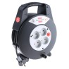 brennenstuhl VarioLine 20 m 4 Socket Type K Hose Reel Cable Reel 230V ac IP20 1618208501