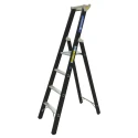 Zarges Aluminium 4 Steps Step Ladder, 1.06m Platform Height, 1.87m Open Length 41146