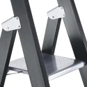 Zarges Aluminium 4 Steps Step Ladder, 1.06m Platform Height, 1.87m Open Length 41146