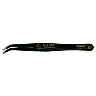 Bernstein Stainless Steel Pointed ESD Safe Tweezer 115mm 5-062-13