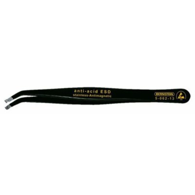 Bernstein Stainless Steel Pointed ESD Safe Tweezer 115mm 5-062-13