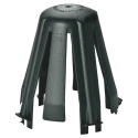 HellermannTyton Lighting Cover for use with Reel and Blowed-In Insulations with Halogen 148-00098 SpotClip-II-PA66GF15-BK