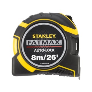 Stanley FATMAX 8 m Tape Measure, Imperial Metric, ABS Case, Belt Clip XTHT0-33504