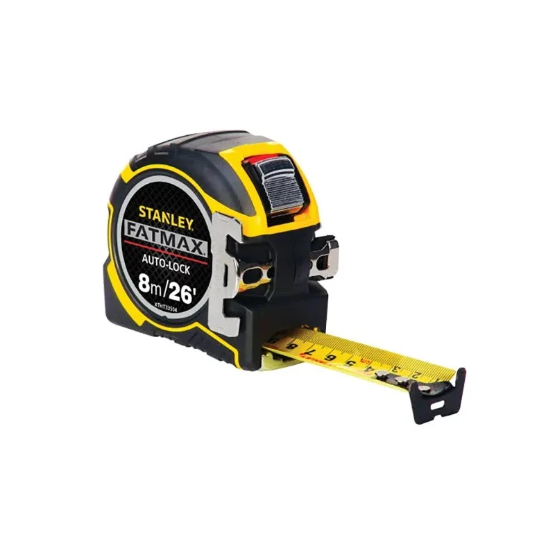 Stanley FATMAX 8 m Tape Measure, Imperial Metric, ABS Case, Belt Clip XTHT0-33504