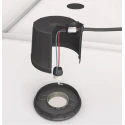RS PRO SpotClip-Box Series Lighting Cover for Reel and Blown-In Insulations with LED and 148-00123 SPOTCLIP-BOX FR-PA66HS-BK