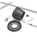 RS PRO SpotClip-Box Series Lighting Cover for Reel and Blown-In Insulations with LED and 148-00123 SPOTCLIP-BOX FR-PA66HS-BK