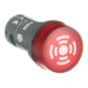 ABB Panel Mount Red LED Buzzer 22 mm Cutout 230V IP66 IP67 Compact 1SFA619600R6131 CB1-613R