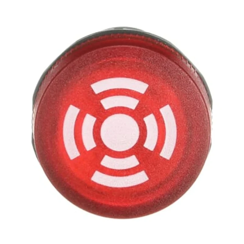 ABB Panel Mount Red LED Buzzer 22 mm Cutout 230V IP66 IP67 Compact 1SFA619600R6131 CB1-613R