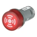 ABB Panel Mount Red LED Buzzer 22 mm Cutout 230V IP66 IP67 Compact 1SFA619600R6131 CB1-613R