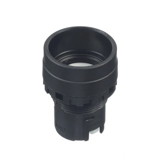 Idec Black Momentary Push Button Head 22 mm Cutout, Plastic, IP20 HW1L-M0