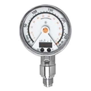 ifm electronic Series Pressure Sensor, PNP NO/NC Output, Analogue Display, -12.5 mbar Minimum Pressure, 0.25 bar PG24