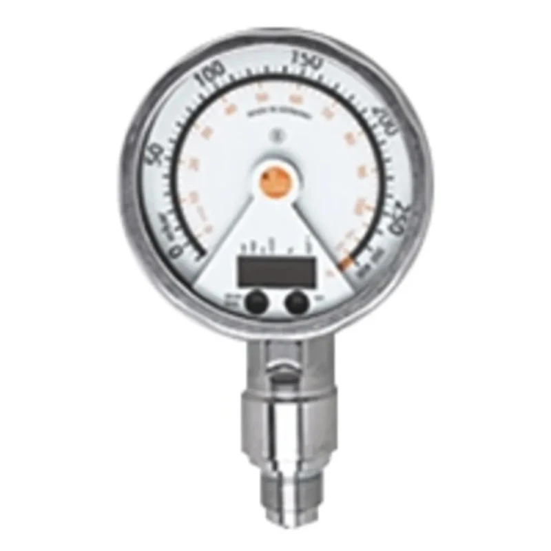 ifm electronic Series Pressure Sensor, PNP NO/NC Output, Analogue Display, -12.5 mbar Minimum Pressure, 0.25 bar PG24