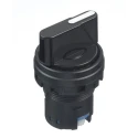 Idec IDEC HW Series 3 Position Selector Switch Head, 22 mm Cutout, Spring Return, IP20 HW1S-32T