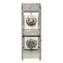 Wieland WRT Series High Current Connector Grey 1-Level 2 Positions 10AWG Bolt Termination 1kV 520A 56.199.1055.0