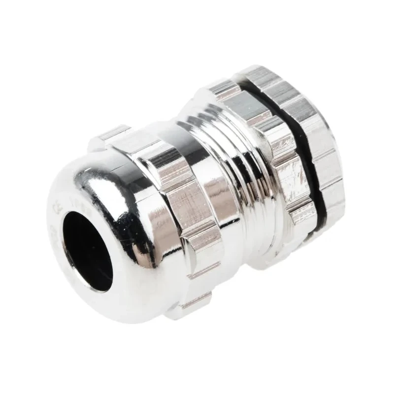 SIB Metallic Nickel Plated Brass Cable Gland PG9 Thread 4 mm Min. 8 mm Max. IP68 835-4087