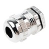 SIB Metallic Nickel Plated Brass Cable Gland PG9 Thread 4 mm Min. 8 mm Max. IP68 835-4087