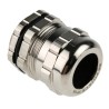 Alpha Wire Metallic Nickel Plated Brass Cable Gland PG16 Thread 8 mm Min., 14 mm Max. IP68 835-4093