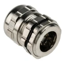 Alpha Wire Metallic Nickel Plated Brass Cable Gland PG16 Thread 8 mm Min., 14 mm Max. IP68 835-4093