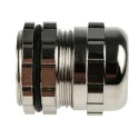 Alpha Wire Metallic Nickel Plated Brass Cable Gland PG16 Thread 8 mm Min., 14 mm Max. IP68 835-4093
