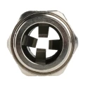 Lapp Metallic Nickel Plated Brass Cable Gland, M20 Thread, 6 mm min., 12 mm max., IP68 835-4112