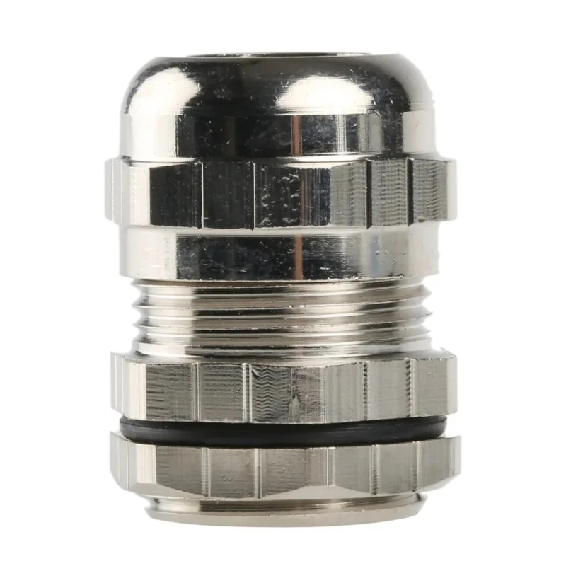 Lapp Metallic Nickel Plated Brass Cable Gland, M20 Thread, 6 mm min., 12 mm max., IP68 835-4112