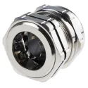 RS PRO Metallic Nickel Plated Brass Cable Gland PG29 Thread, 18 mm Min. Cable Diameter, 25 mm Max. Cable Diameter 835-4106