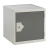 RS PRO 1 Door Steel Grey Storage Locker 380 mm x 380 mm x 380 mm 833-2951