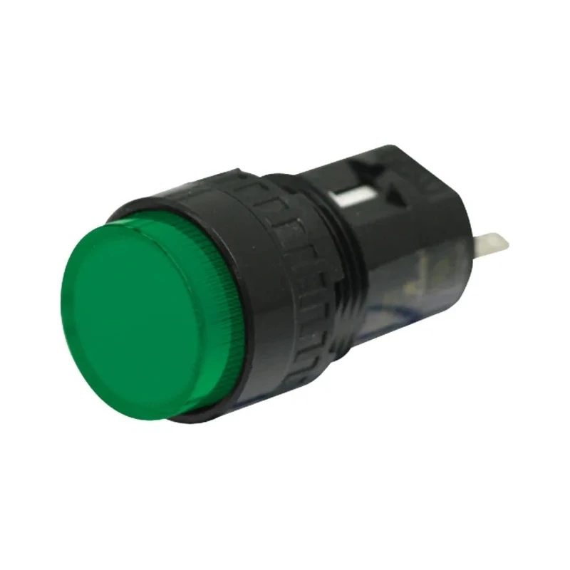 Idec Panel Mount LED Indicator 12V IP65 Solder Terminal AP6M122-G